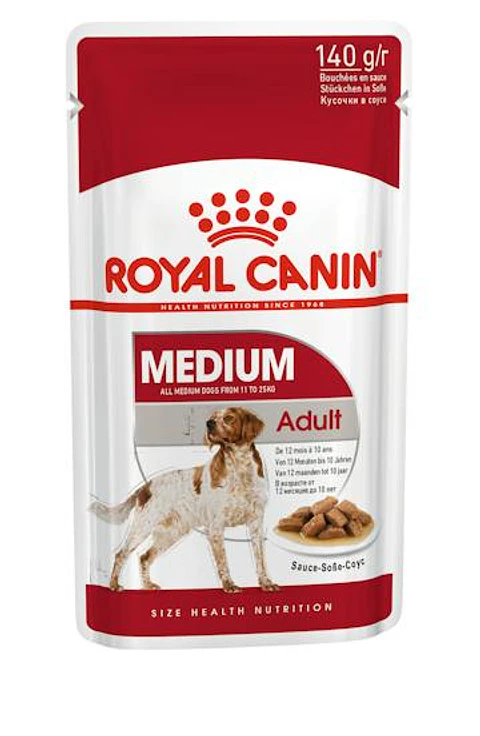 Royal Canin Medium Adult Pouch 140 GRS