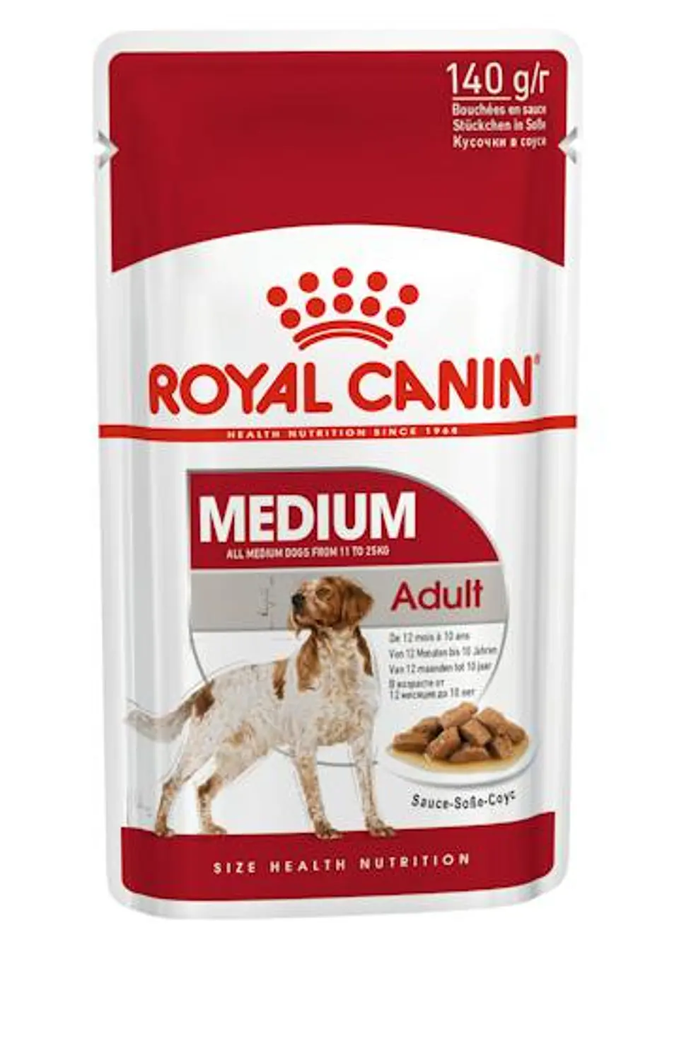 Royal Canin Medium Adult Pouch 140 GRS 1