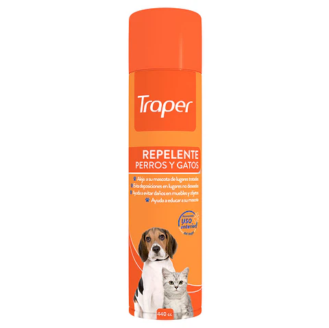 Repelente Perros y Gatos Uso Interior Traper 