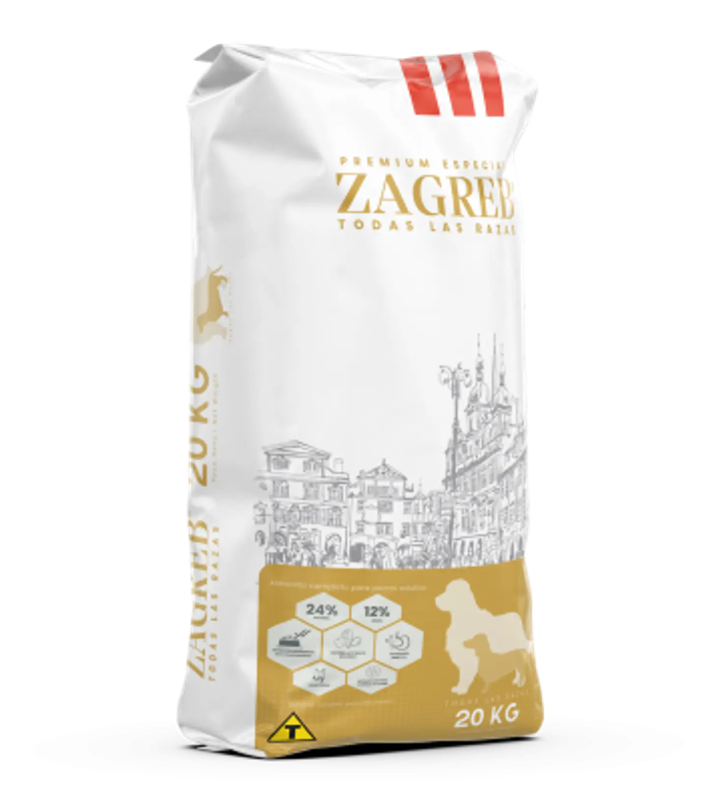 Zagreb Alimento Premum Perro 20K  1