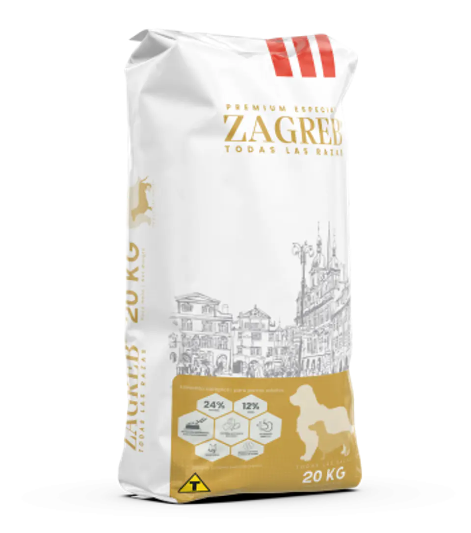 Zagreb Alimento Premum Perro 20K  1