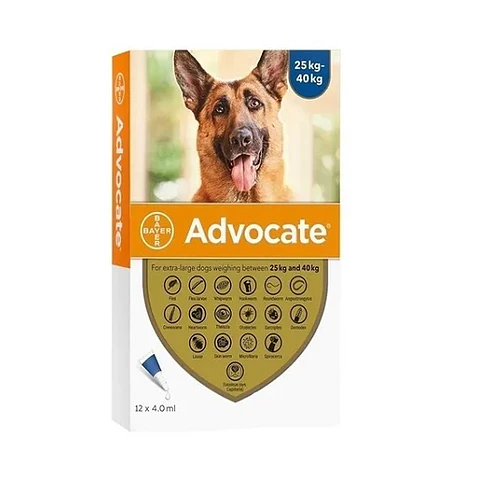 Advocate Perro Antiparasitario Interno y externo