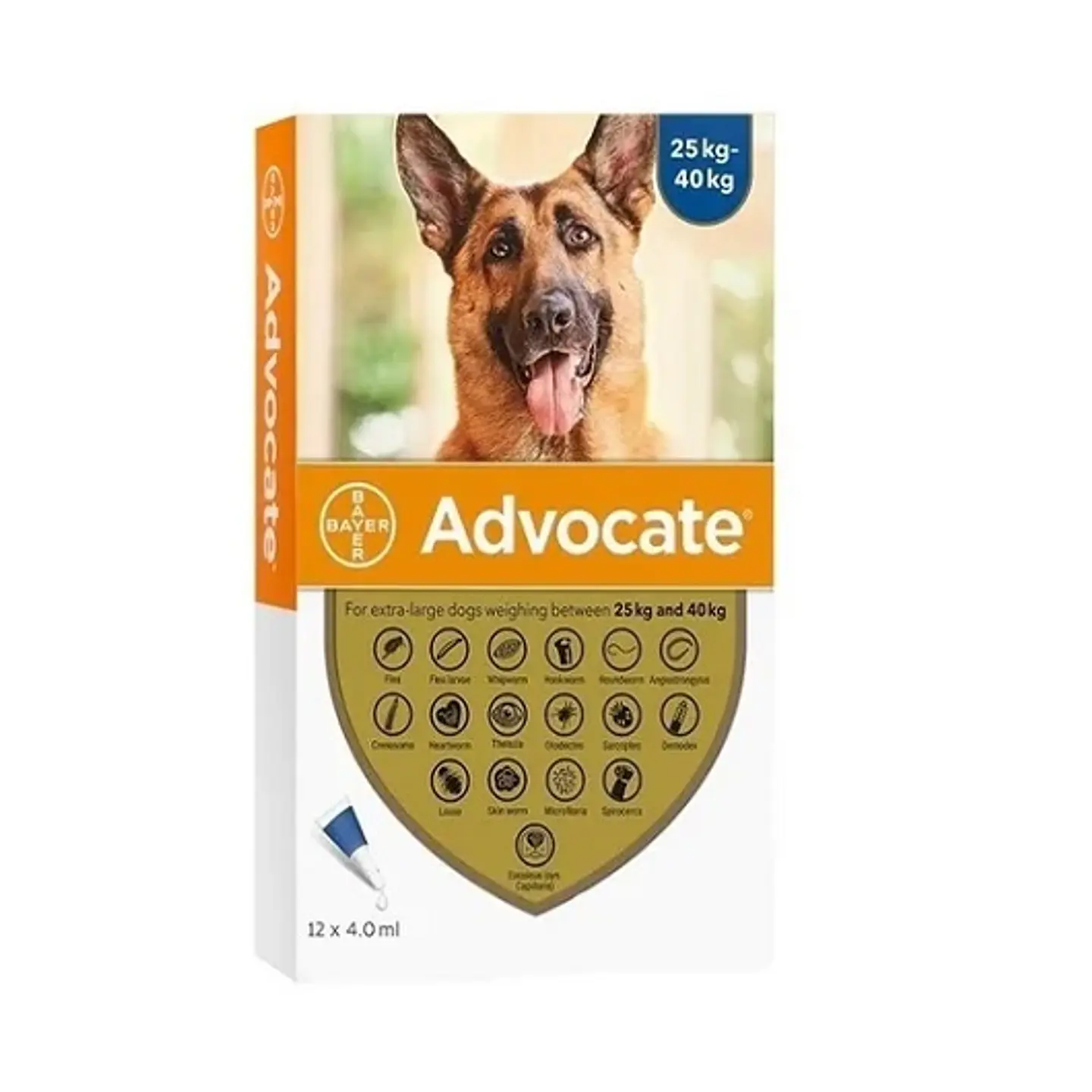 Advocate Perro Antiparasitario Interno y externo 2