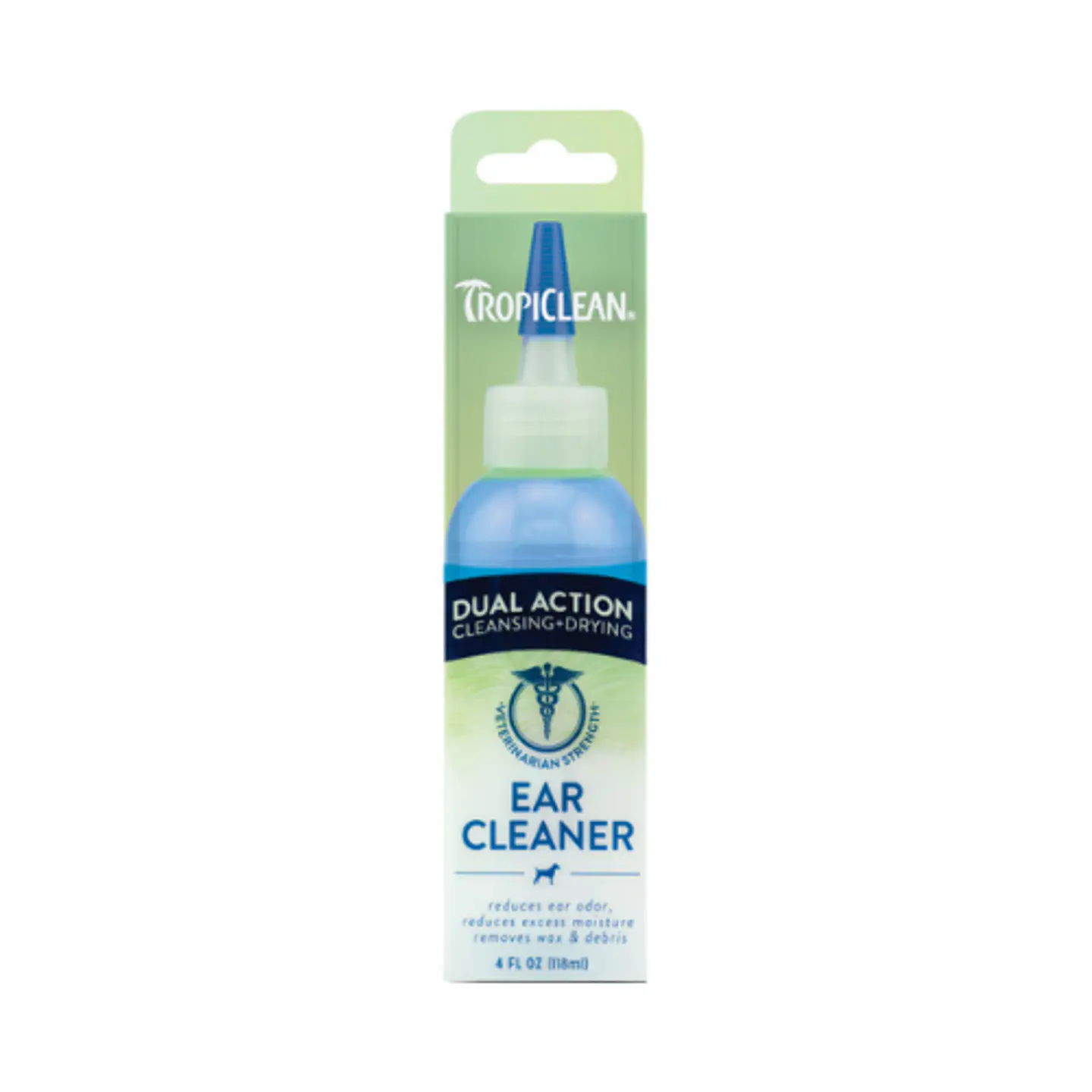 Ear Cleaner Dual Action Gato y Perro 118ml Tropliclean  1