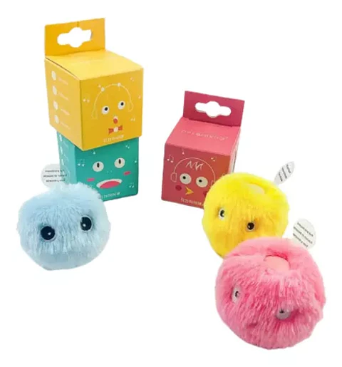 Bola Felpa 5.5cm Colores 