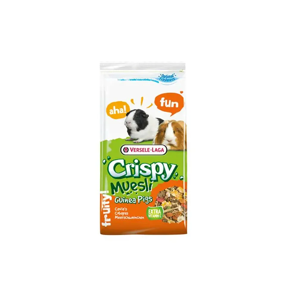 Alimento  Cuy Crispy Muesli 400grs  1