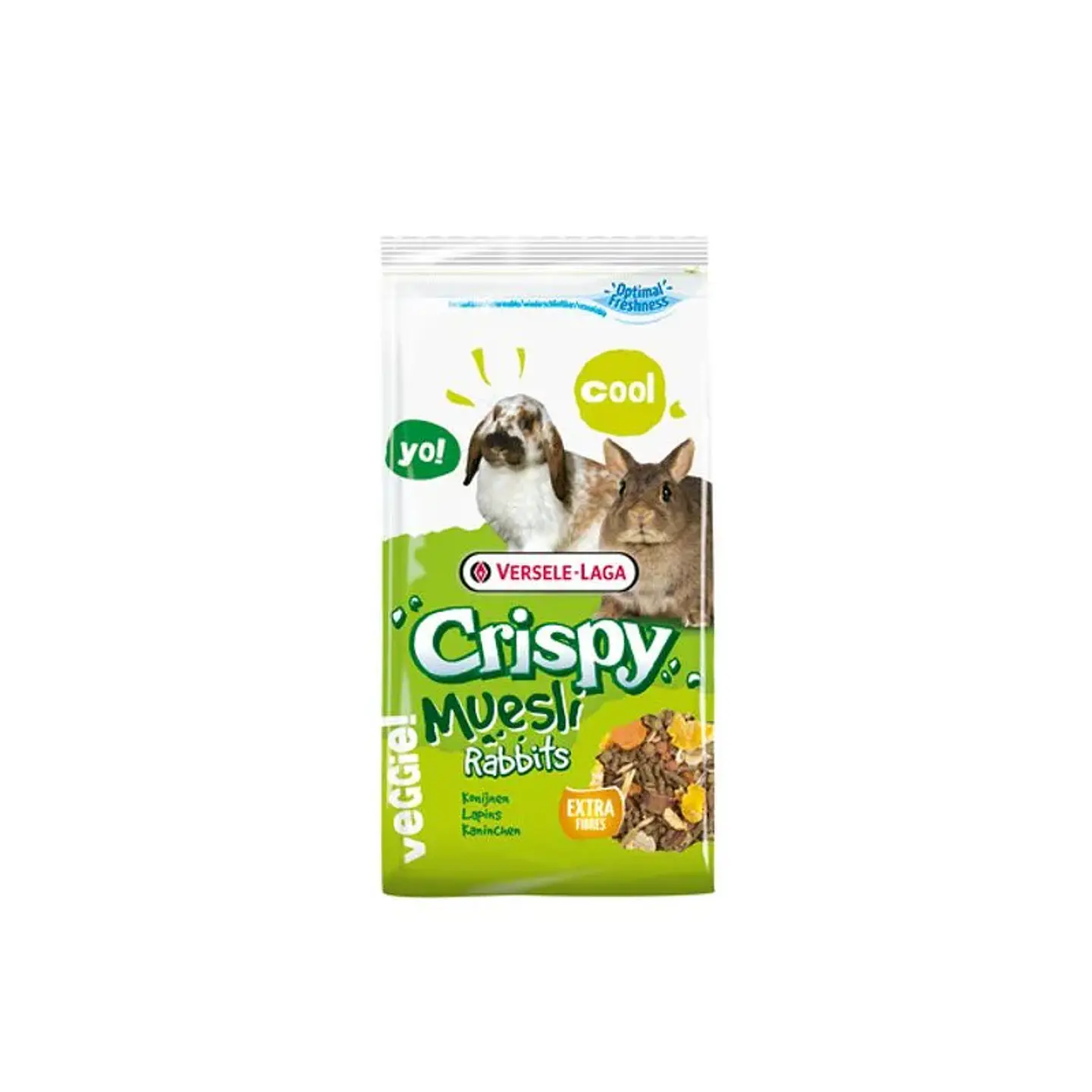 Alimento Conejo Crispy Muesli 400grs  1