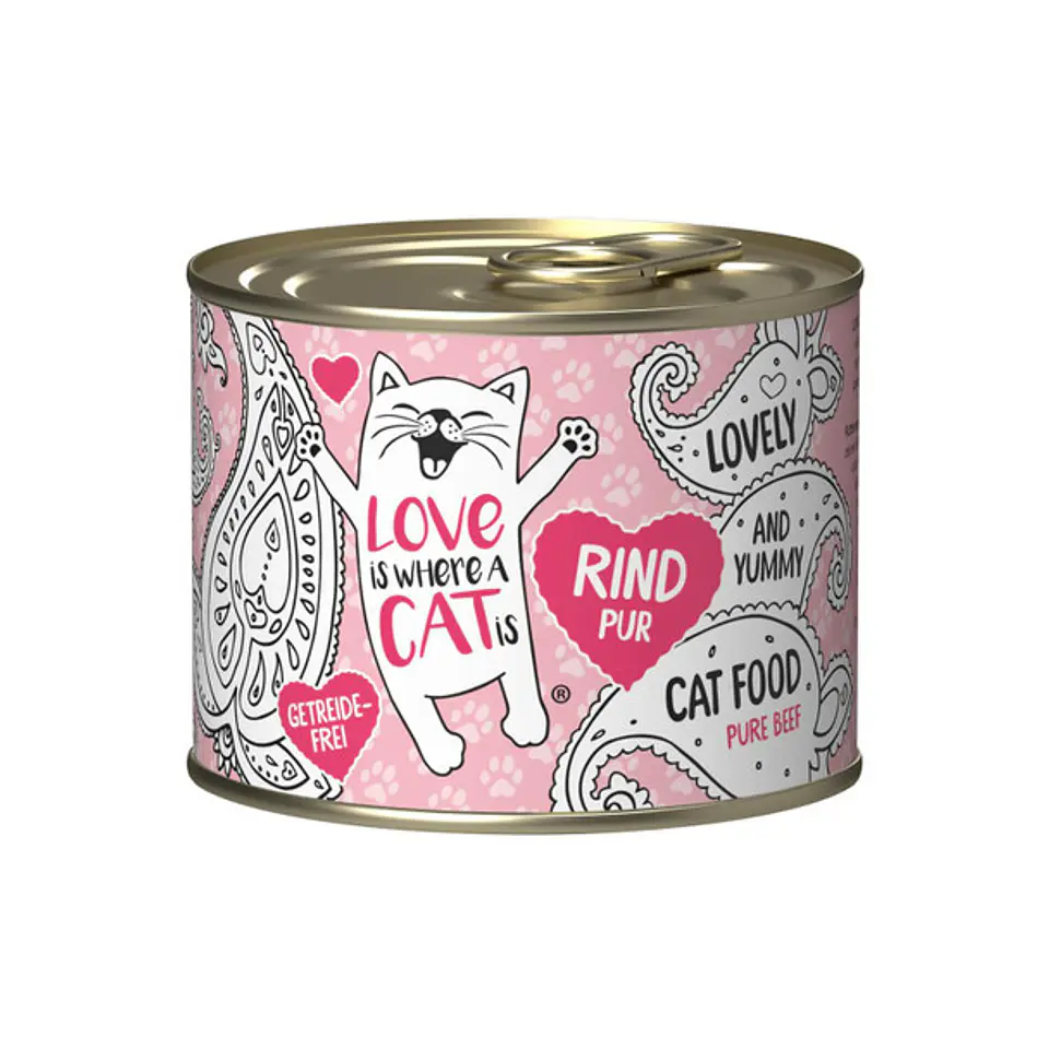 Love Is Where a Cat Is, Alimento Humedo 190grs 2