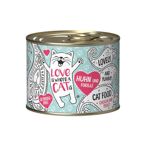 Love Is Where a Cat Is, Alimento Humedo 190grs