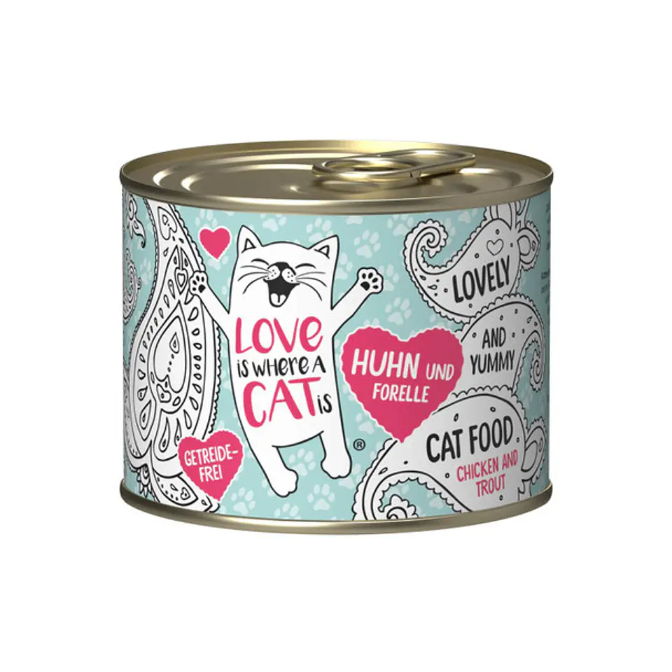 Love Is Where a Cat Is, Alimento Humedo 190grs 1