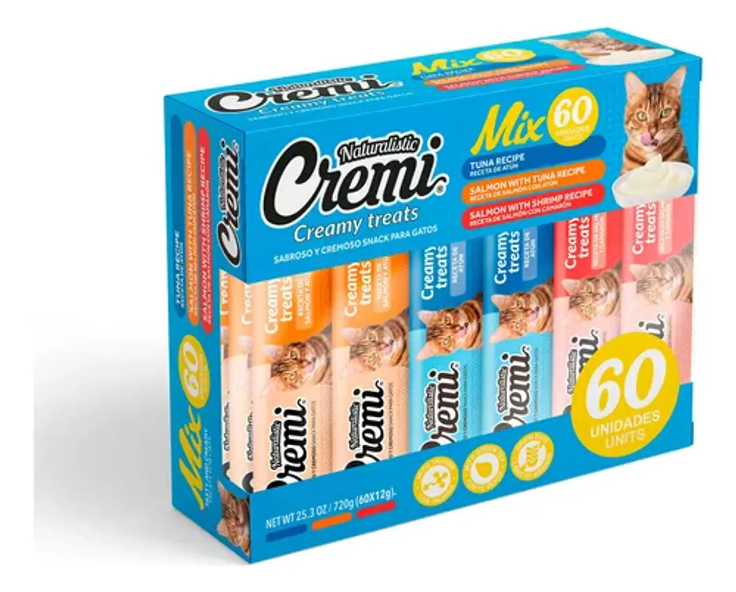 Cremi Box Sea Food Mix 60 Uni  1