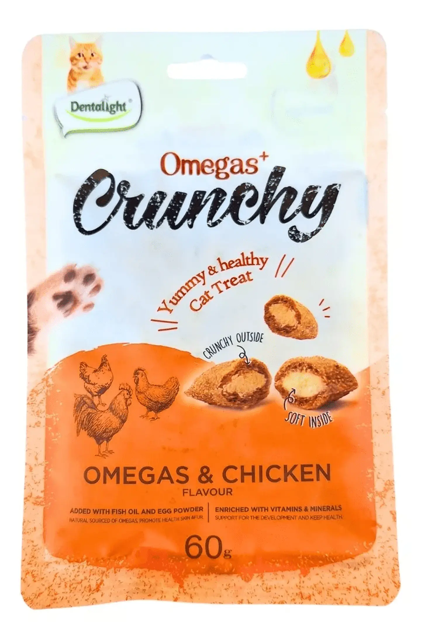 Galleta Rellena Gato 60G 1