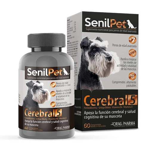 SenilPet Cerebral 5 x 60 comprimidos 
