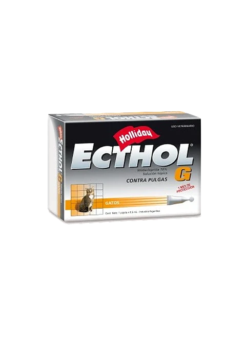 Ecthol G Contra Pulgas Hasta 5K 
