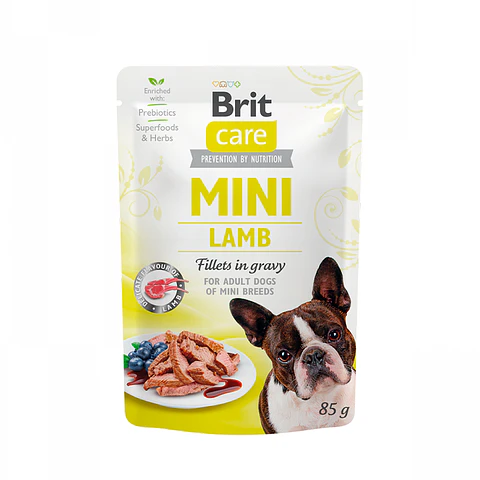 Brit Care Mini For Dogs 85Grs Lamb