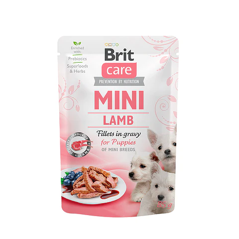 Brit Care Mini For Dogs Puppy  85Grs Lamb