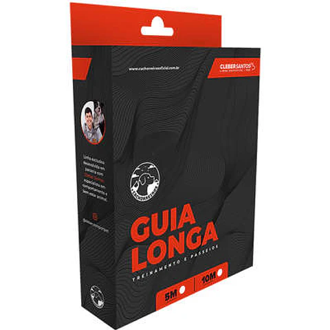Guía Larga 10 Metros Black Cachorreiros