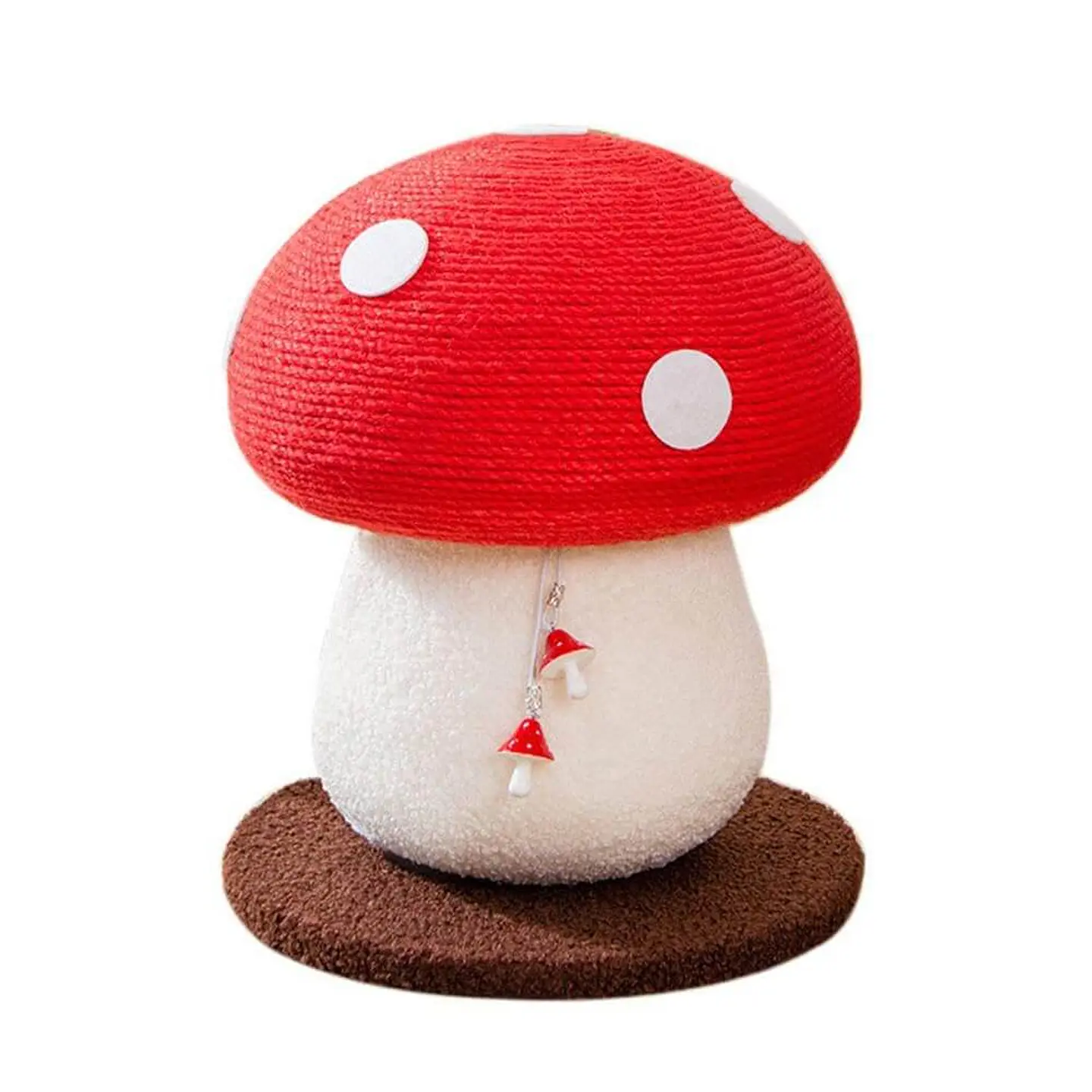 Rascador Hongo Blanco Rojo  1