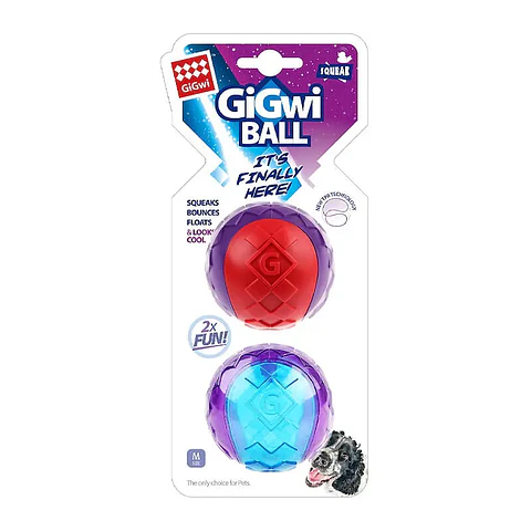 Pelota Squeaker M 2 Unidades 