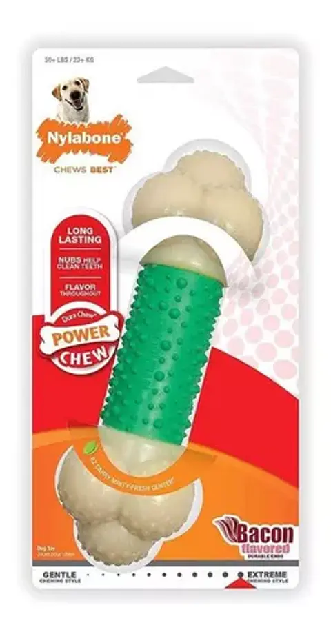 NYLABONE MORDEDORES EXTREMOS/DOBLE ACCION/TOCINO/XL 