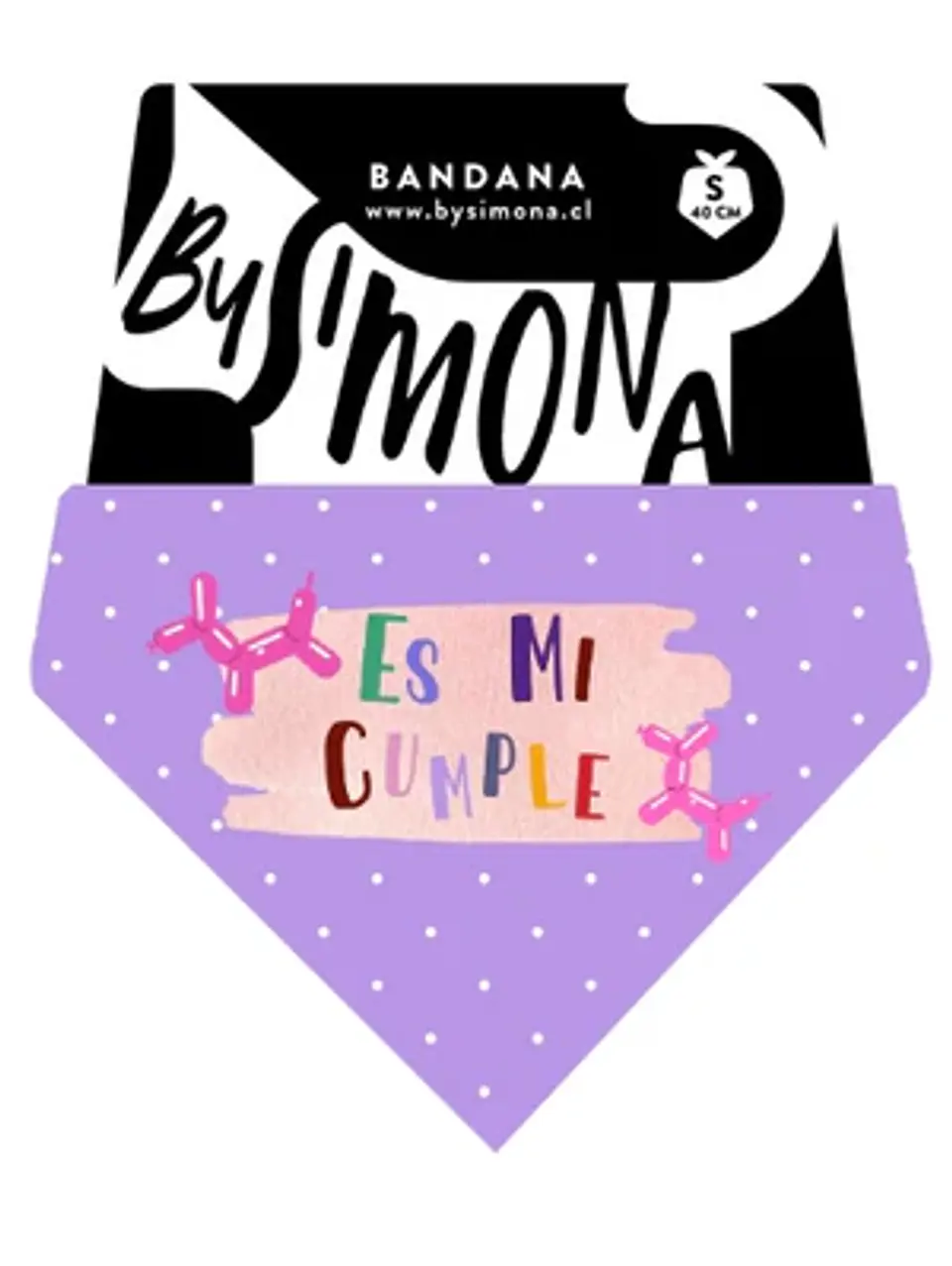 Bandana Cumpleaños 3
