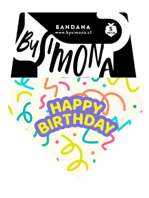 Bandana Cumpleaños