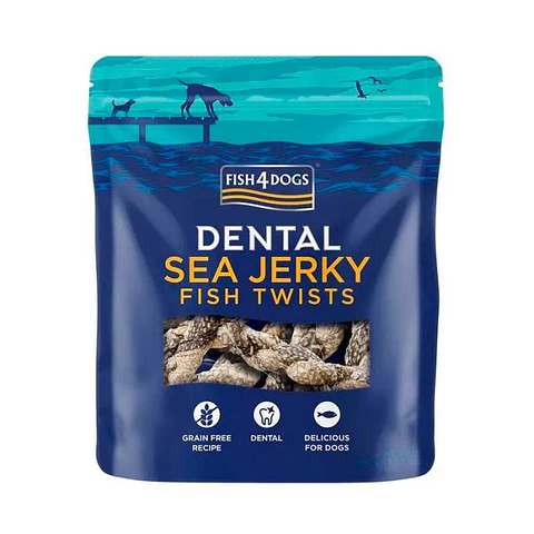 Fish4 Dogs Dental Fish Twists 100grs 