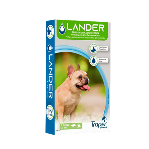 Lander Pipeta Antiparasitario Externo