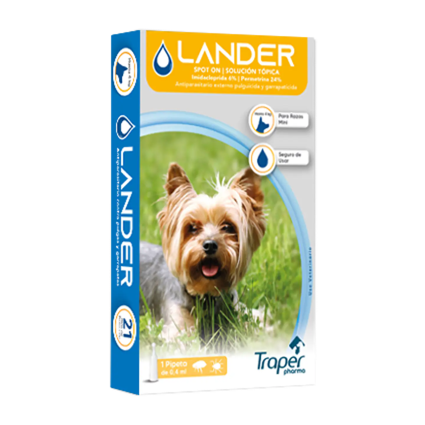 Lander Pipeta Antiparasitario Externo 1