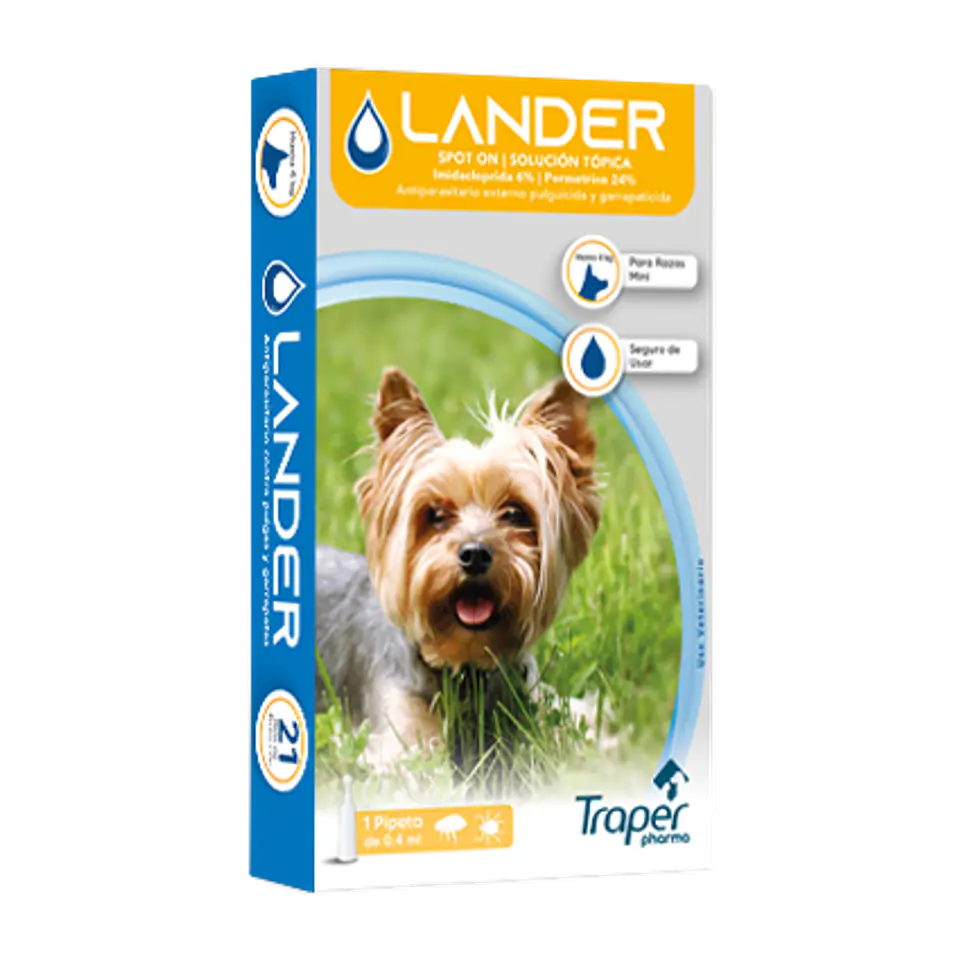 Lander Pipeta Antiparasitario Externo 1