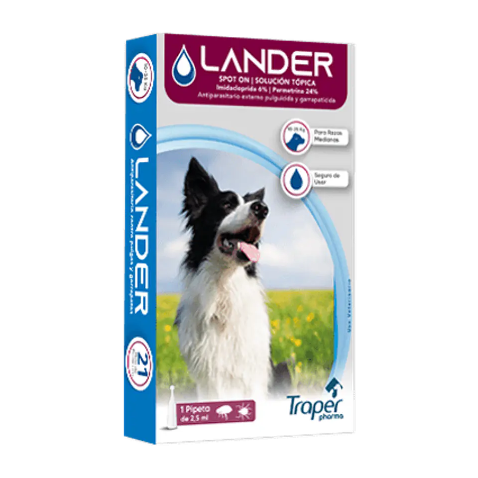 Lander Pipeta Antiparasitario Externo 2