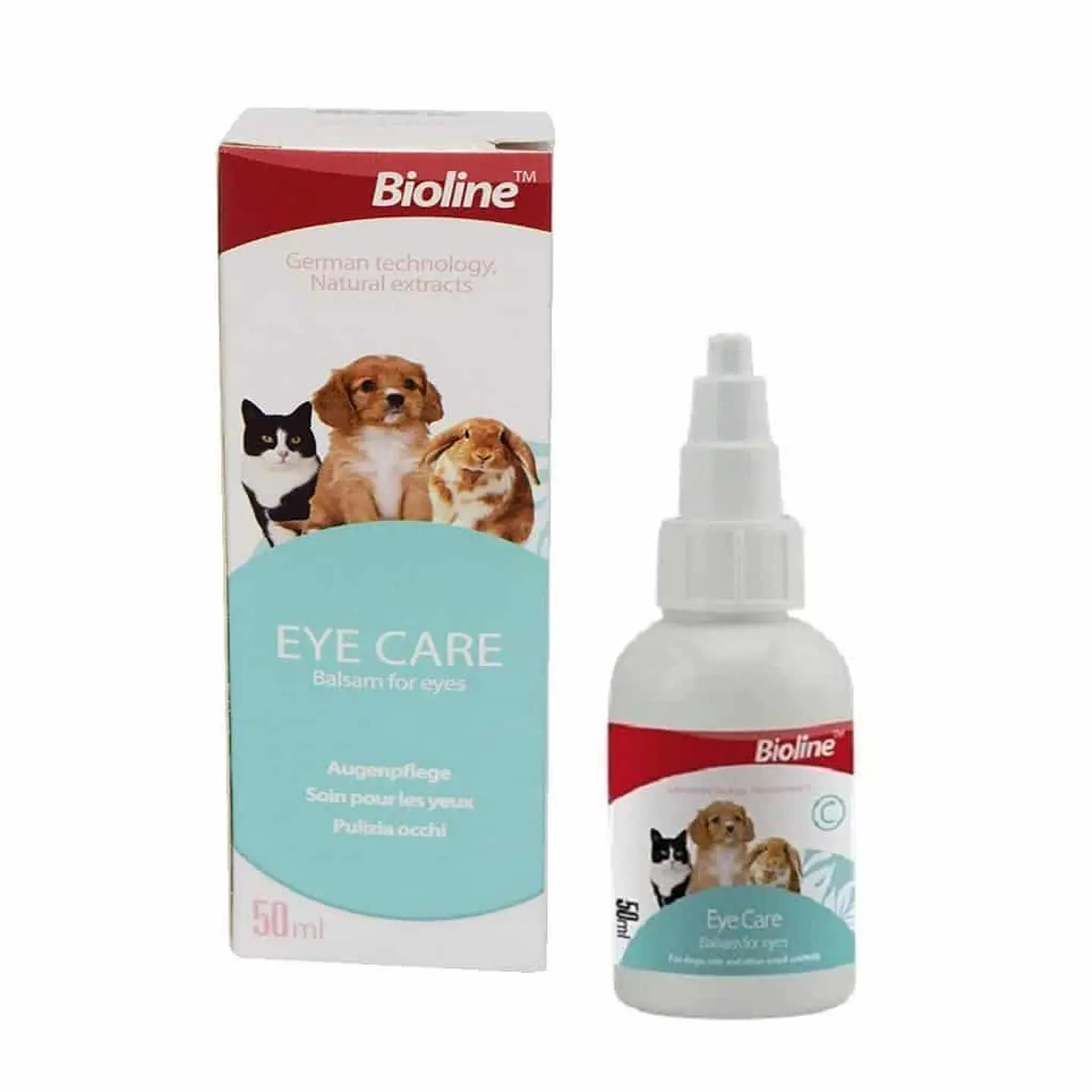 Cuidados de Ojos Perros y Gatos 50ml  1