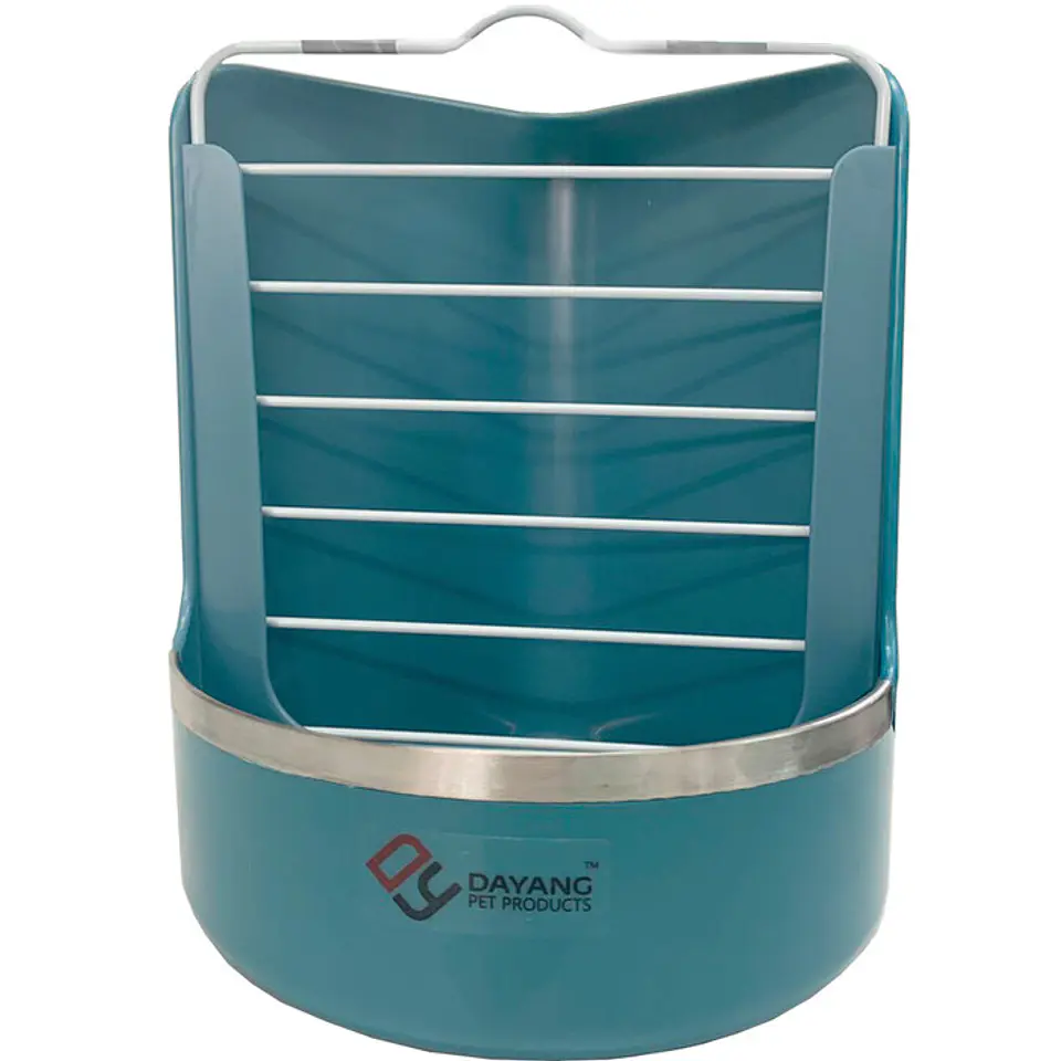 Comedero Rejilla Pequeño Animales 18x18x22.5cm  1