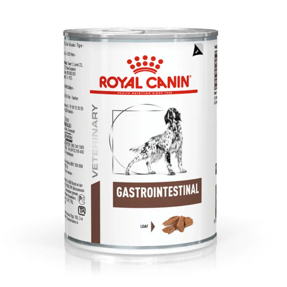Royal Canin Gastrointestinal Lata 385 grs  1
