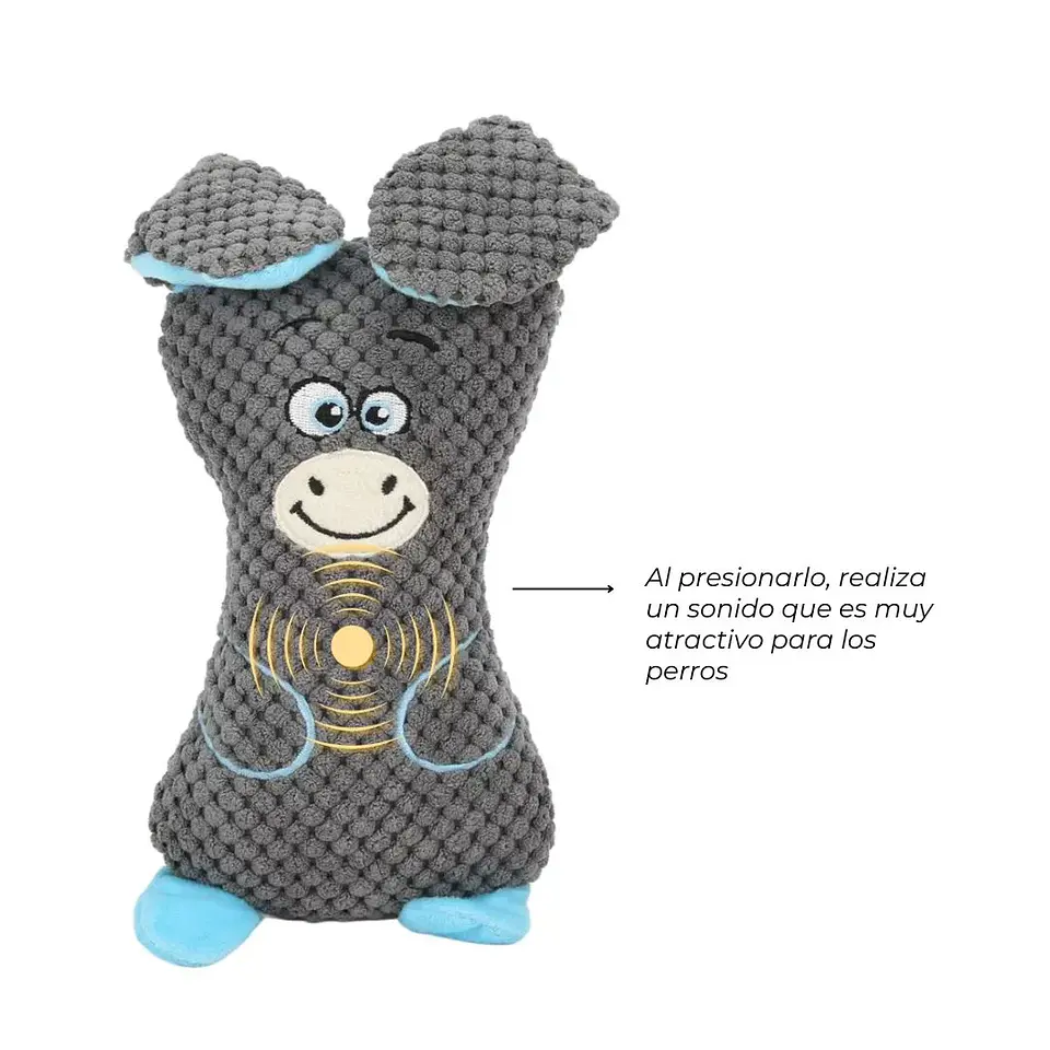 Peluche Burro Para Perro  2