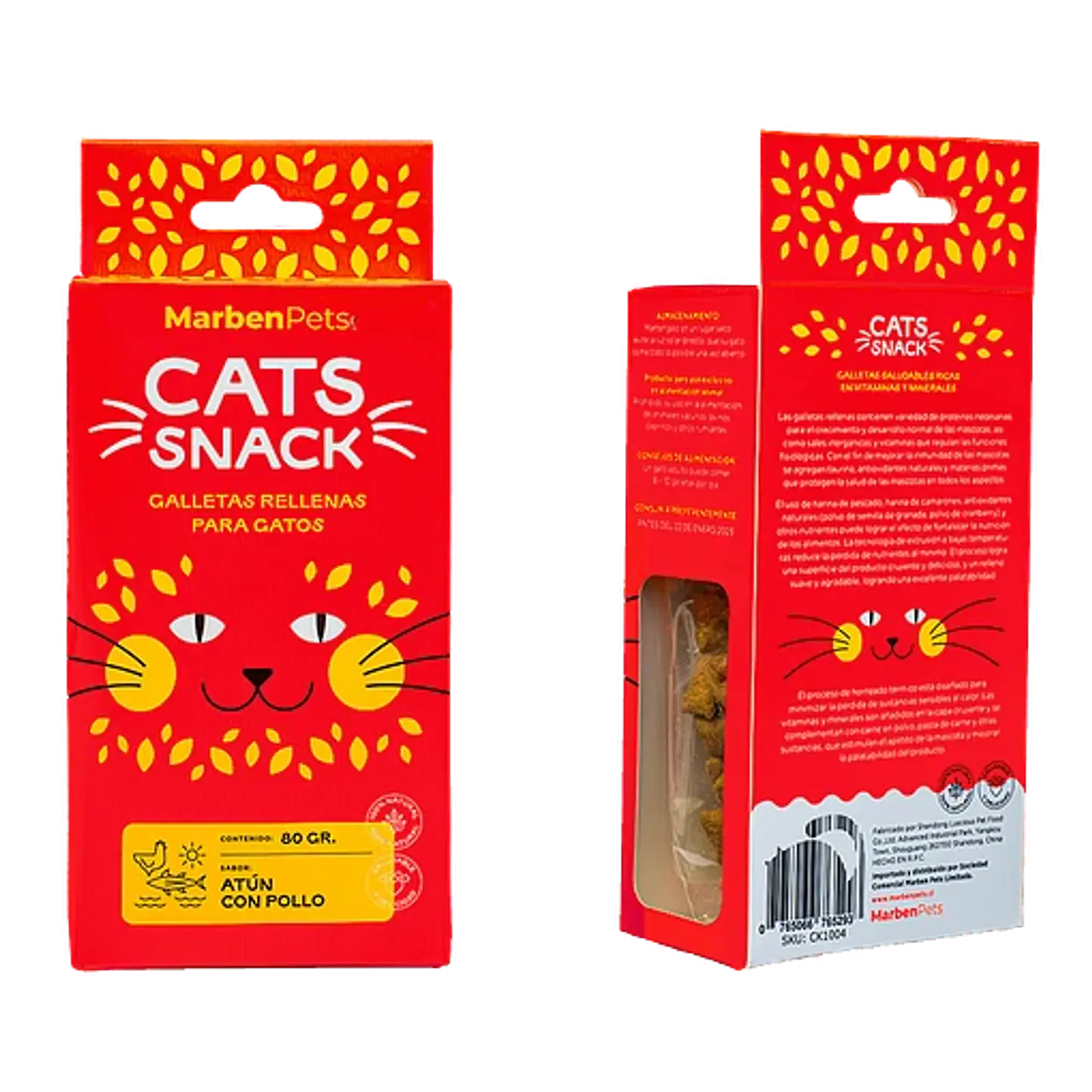 Cats Snack MP Atun con Pollo  1