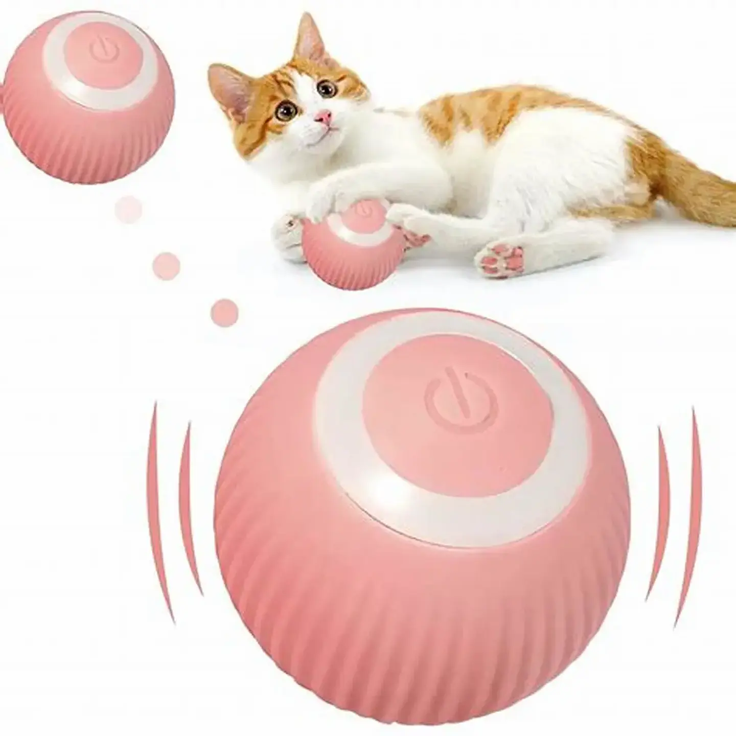 Pelota Rebotadora Gravitacional Para Gato  2