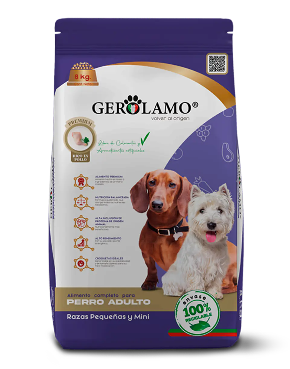 Gerolamo Perro Adulto Raza Pequeña 2.7K  1
