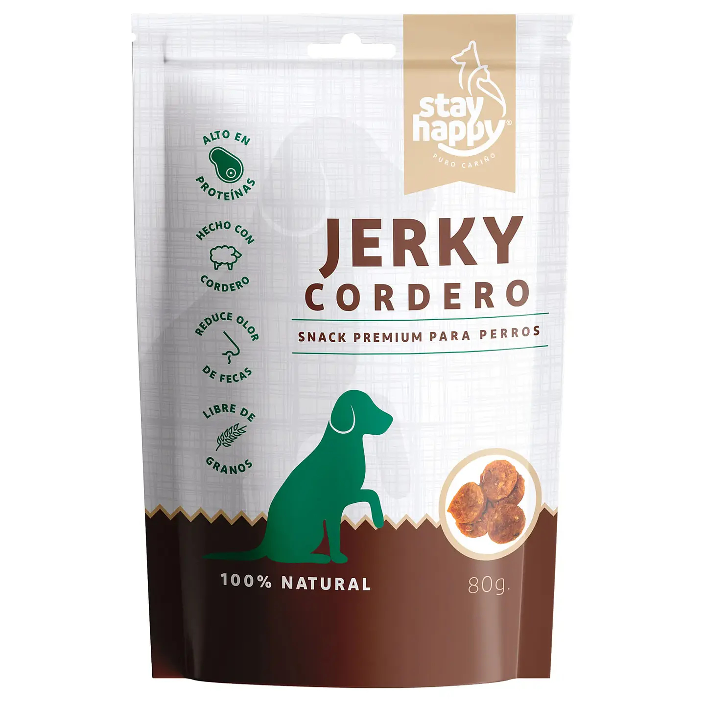 Snack Jerky Cordero 80grs  1