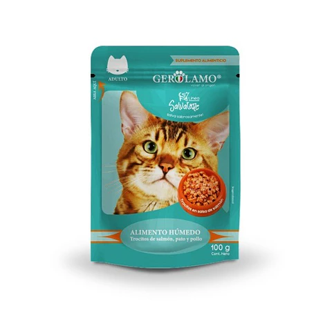 Pouch Gerolamo Salvatore Gato Adulto 100Grs 