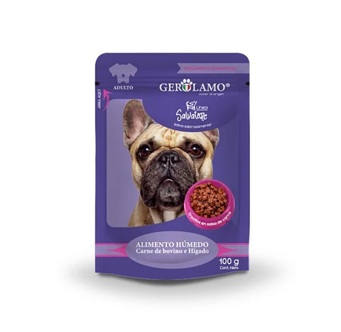 Pouch Gerolamo Salvatore Adulto Carne 100grs 