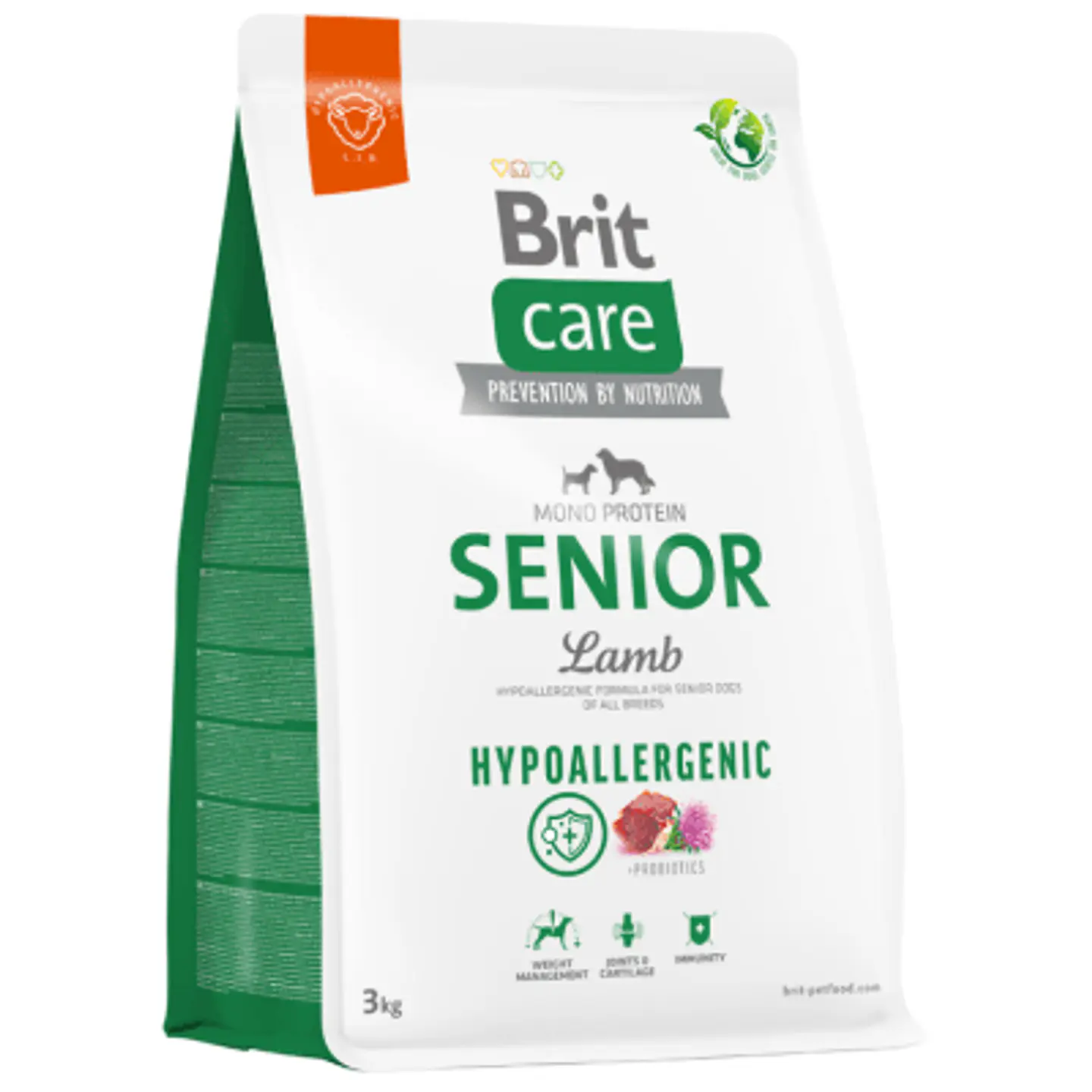 Brit Care Hypoallergenic Senior Lamb 3K  1
