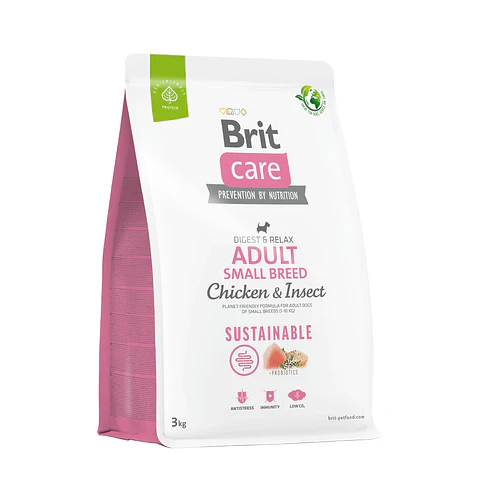 Brit Care Dog Chicken & Insect Adult Small Breed 3K 