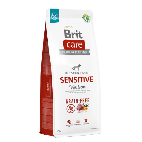Brit Care Dog Grain Free Sensitive Venison 12k 