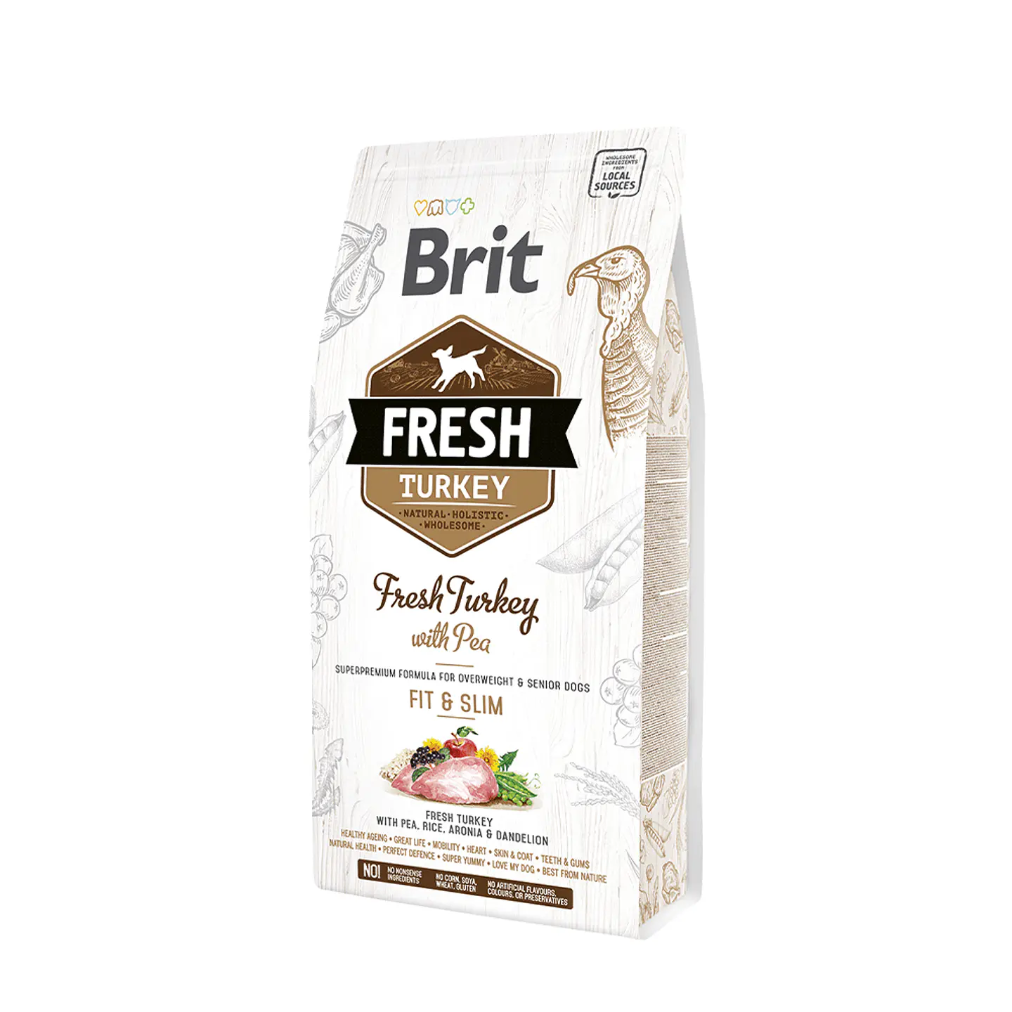 Brit Fresh Turkey With Pea Light & Slim 2.5  1