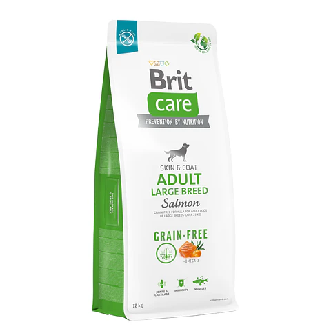 Brit Care Dog Grain Free Adult Large Breed Salmon 12K 