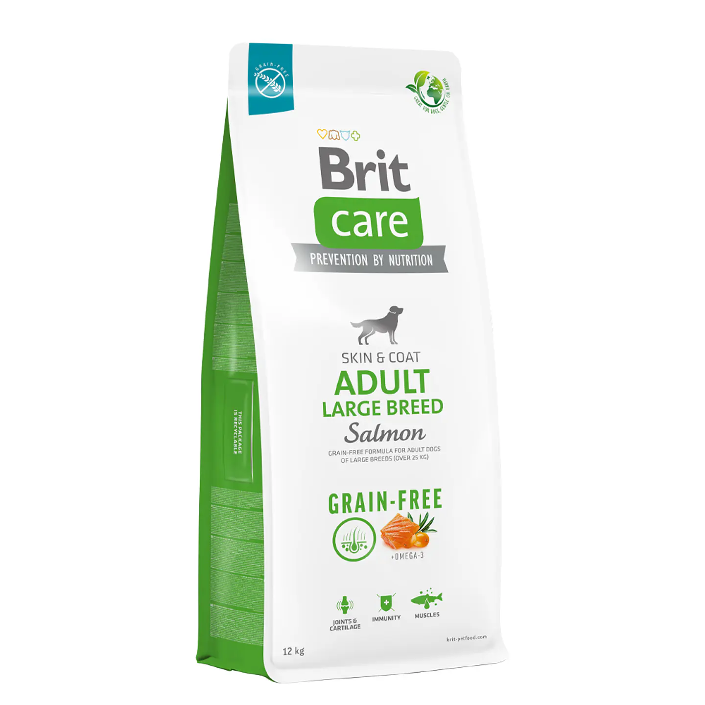 Brit Care Dog Grain Free Adult Large Breed Salmon 12K  1