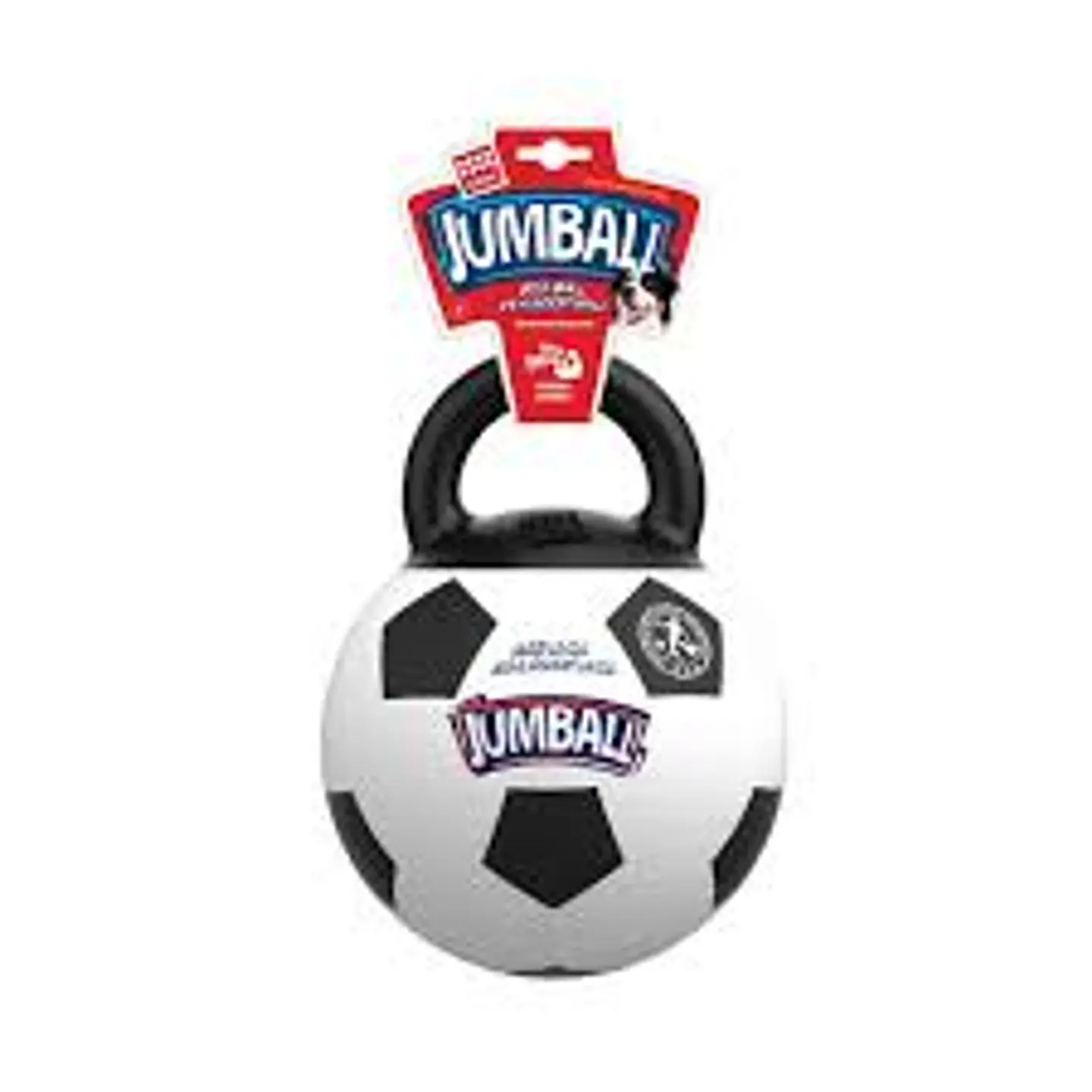 Pelota Jumball Handle White Black  1