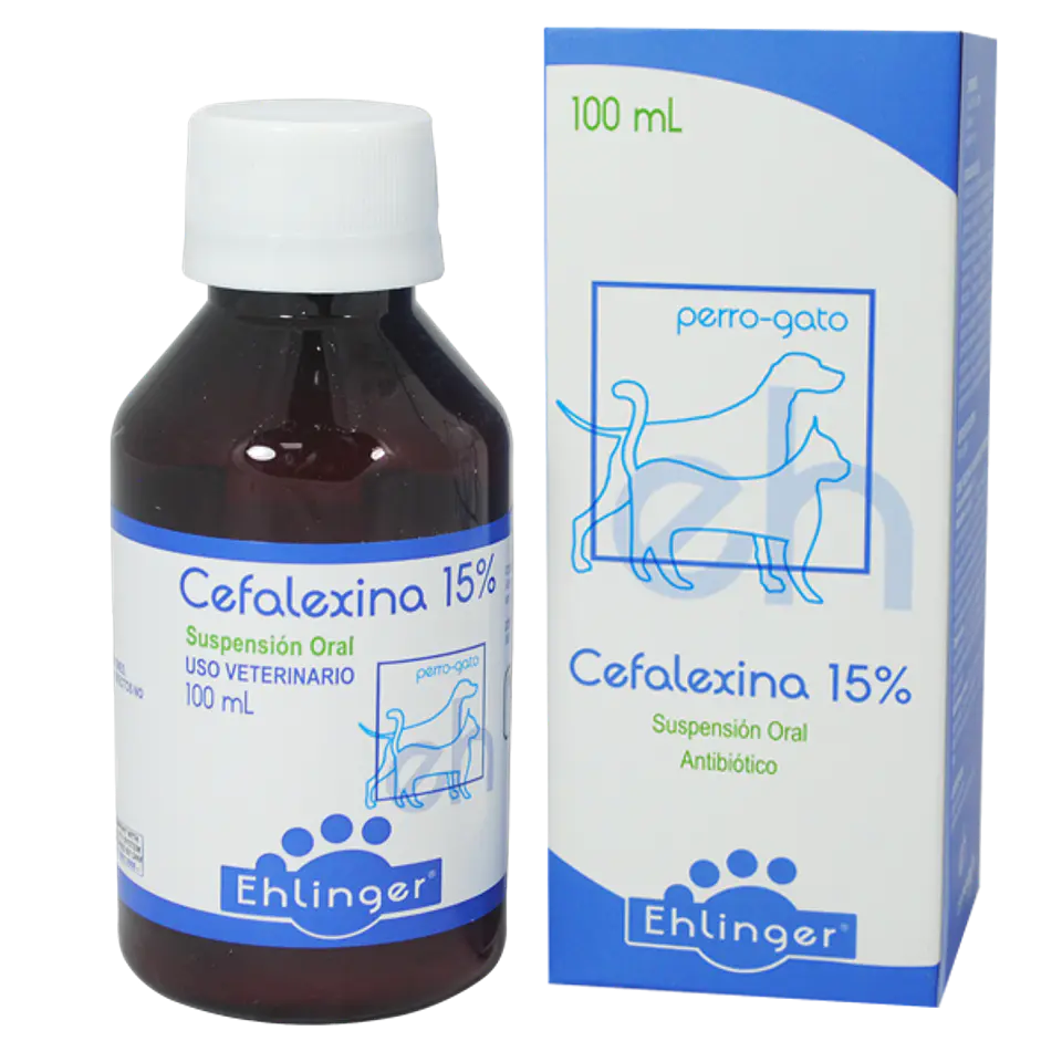 Cefalexina 15% 100ml (Receta Retenida)  1