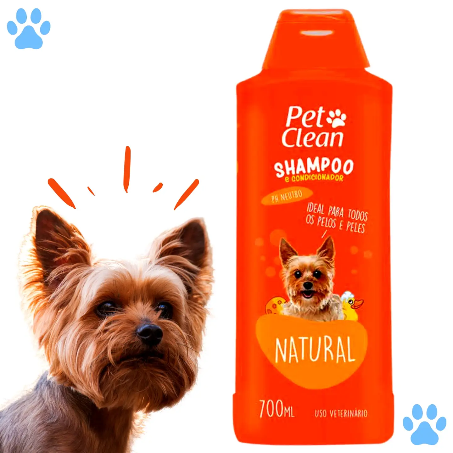 Shampoo Natural Pet Clean 700ml  1